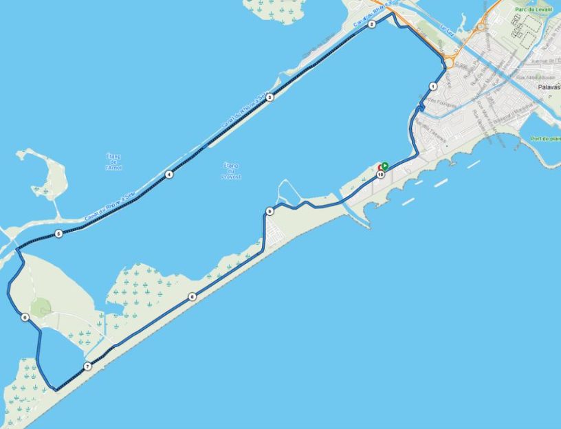 course à pied palavas